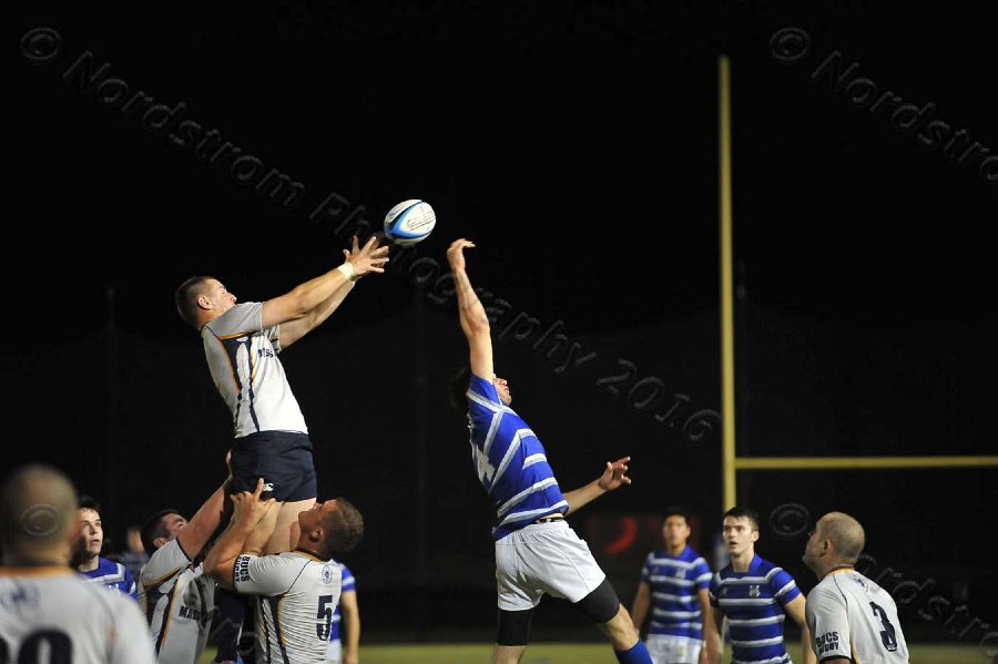 Wheaton Men\'s Rugby vs Mass Maritime.  Photo by Keith Nordstrom